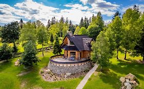 Luksusowy domek w Osadzie Jaworzyna z jaskinią SPA